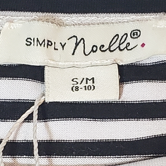 Simply Noelle black & white knit tunic dress - Picture 5 of 9